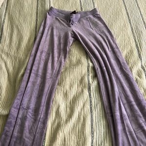 Vintage velour Juicy Couture sweats